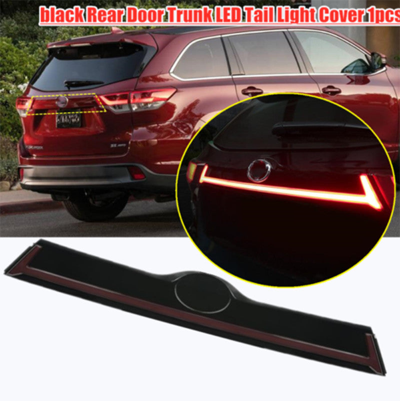 for Toyota Highlander 2014-19 Black LED Through lights Assembly LED Trunk lights