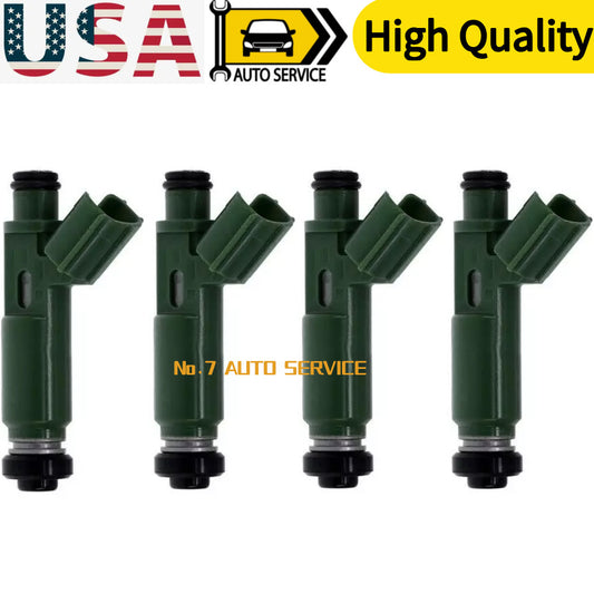 4Pcs Fuel Injectors for Toyota for Corolla Celica Matrix 1.8L 2000-2005 23209-22040