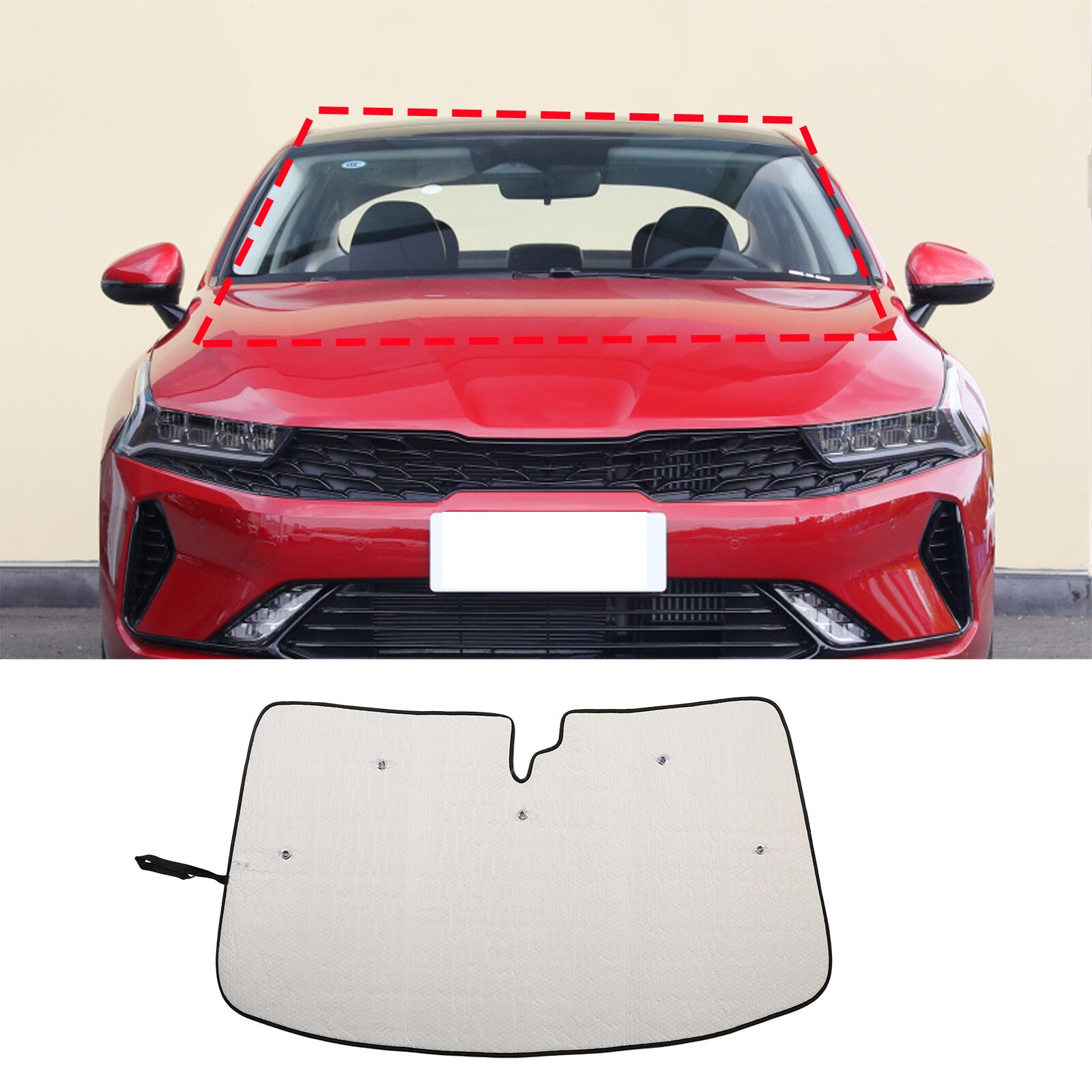 Silver shiny alloy hood for Toyota FJ Cruiser 07-21 USA