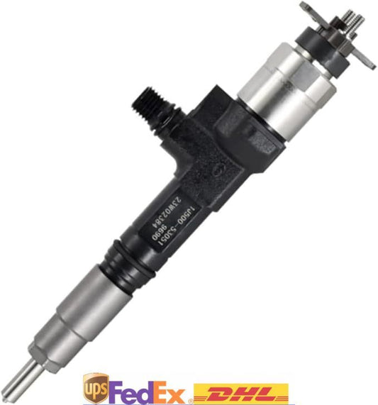 1X Fuel Injector 095000-9696 1J500-53051 for Kubota V3800 V3800T 3.8L Engine