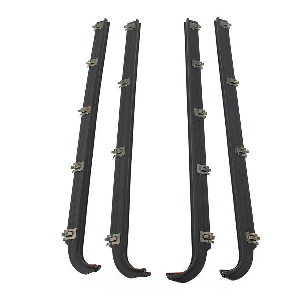 Outer Window Sweep Trim Seals Car Weatherstrip for Ford Bronco F150 F250 F350