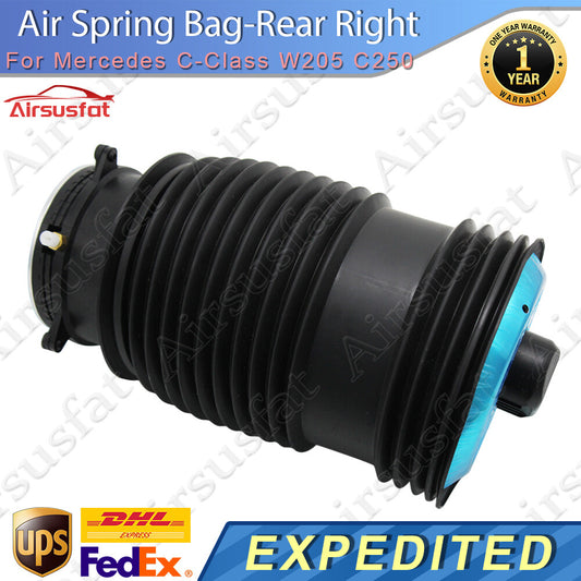 for Mercedes C-Class W205 C250 C300 C350 Rear Right Air Suspension Spring Bag