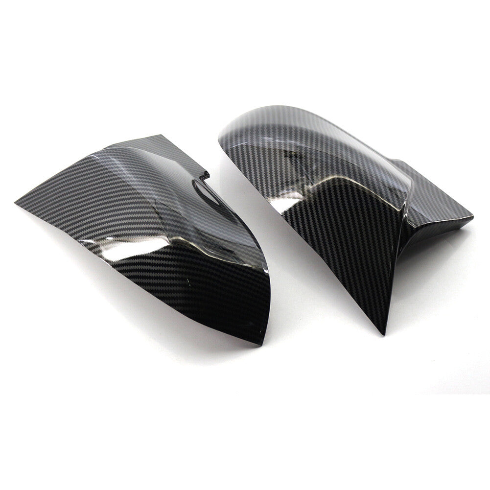 1 Pair Rearview Mirror Cover Caps for BMW 1 2 3 4 Series X1 M2 I3 I3S