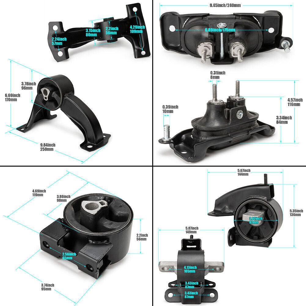 for Chrysler Town Country for Dodge Grand Caravan 3.3L 3.8L 4.0L Motor Trans Mount