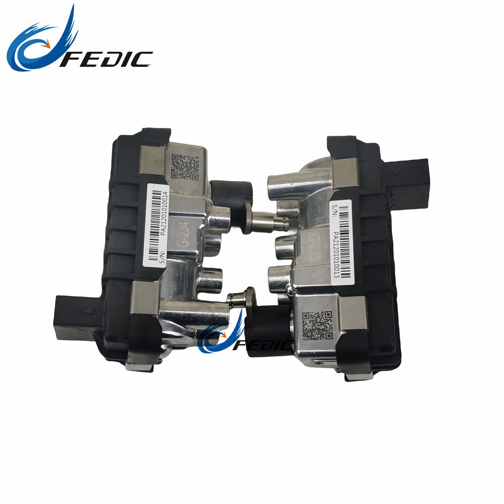 Twin turbo actuator G-233 G-234 712120 6NW009420 for Mercedes E G M S 400 CDI
