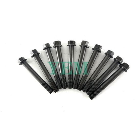 1 Set Engine Head Bolt 10pcs for Volvo D26 Diesel Engine D26 Cylinder Head Bolt