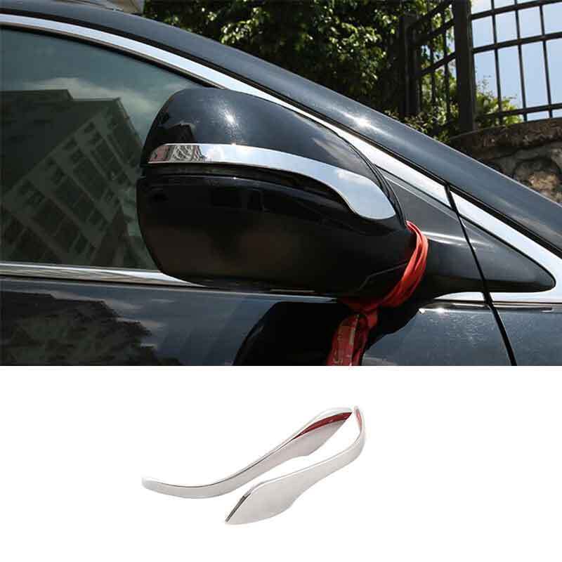 Chrome Outer Rear View Side Mirror Strips Trim ABS for Honda CR-V CRV 2012-2016