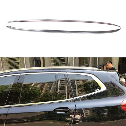 2Pcs 2020 2021 2022 Roof Rail Rack Side Rail Bar Fits for BMW IX3 Aluminum
