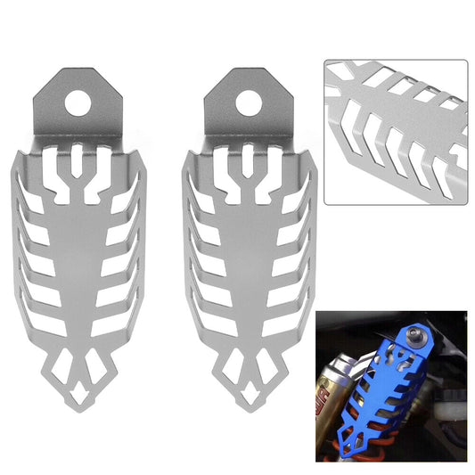 Universal Fork Dust Shock Absorber Spring Covers FITS Motorcycle Off Road ATV