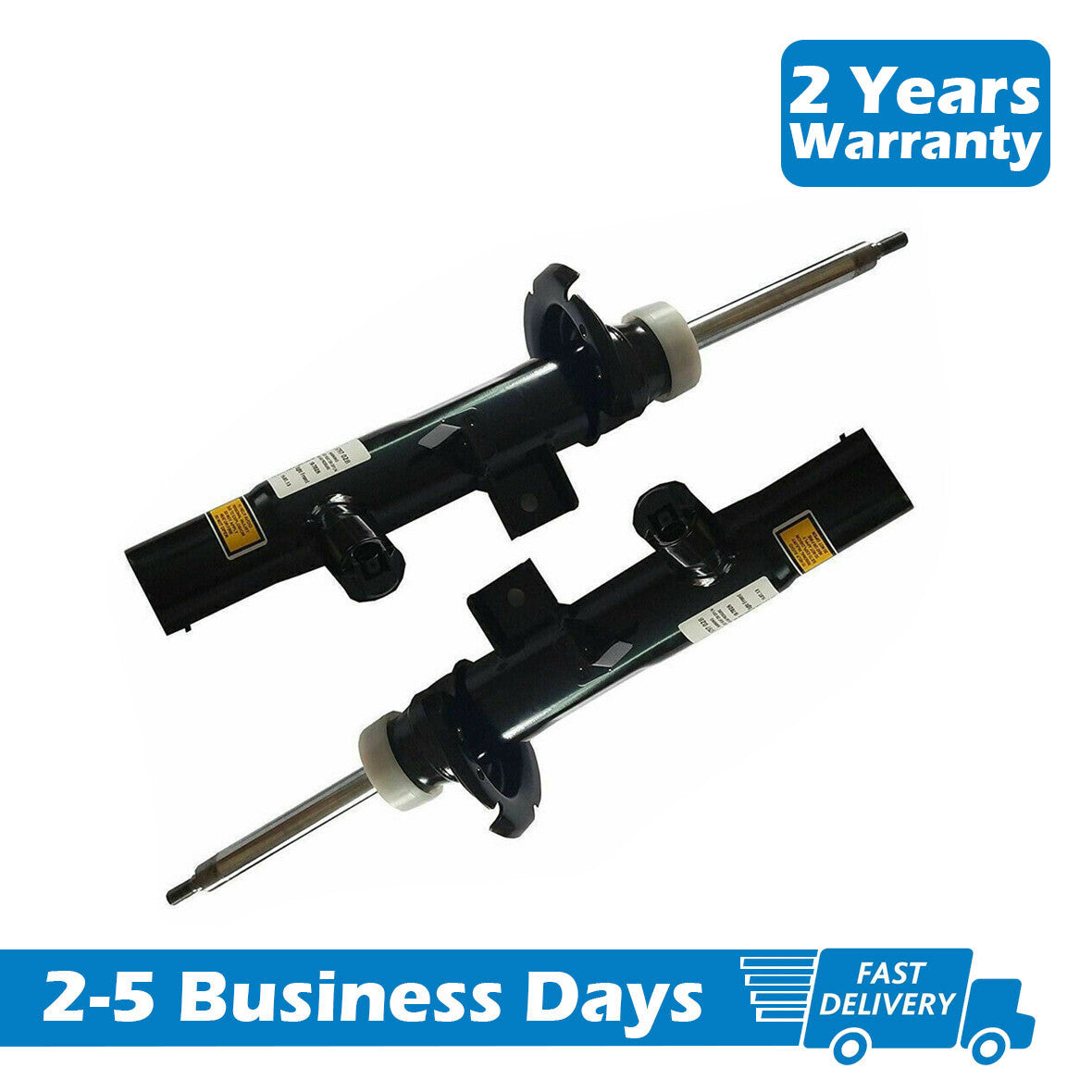 2-pack of left front shock absorbers with EDC for BMW X3, F25, X4, and F26. 37116797026