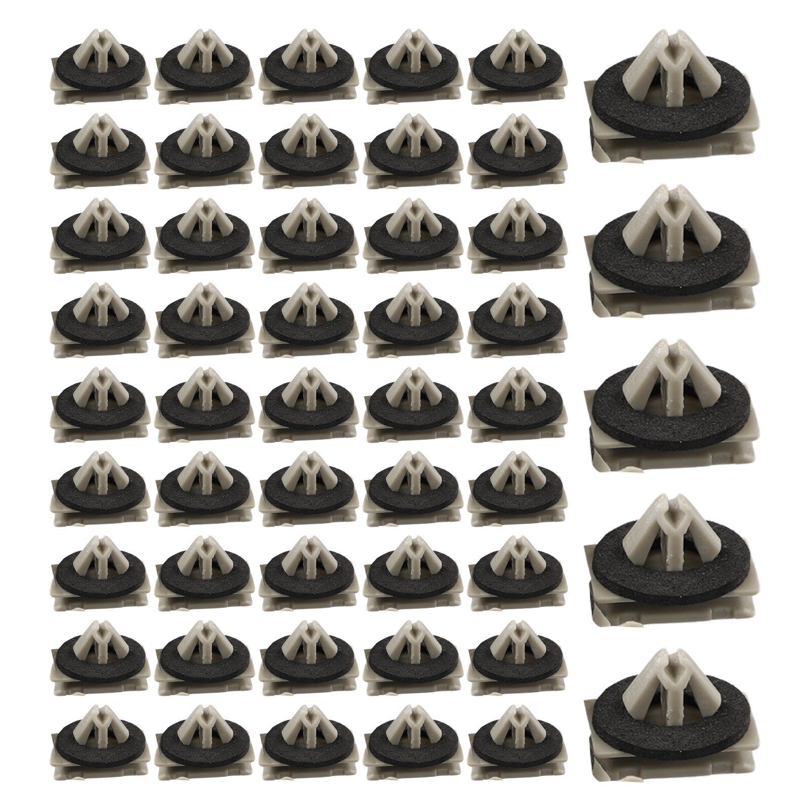 50pcs Rocker Panel Moulding Clip Exterior Trim Fastener for Jeep for Cherokee