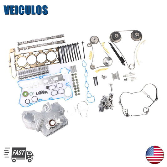 Camshaft Lifters Timing Chain Set For 2010-2015 for Chevrolet Equinox for Buick GM 2.4L