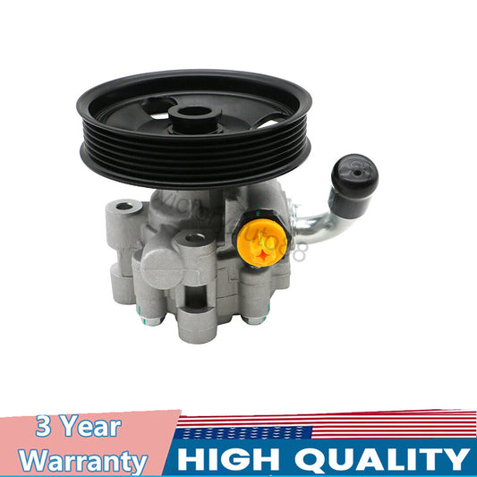 1 new for Dodge for Chrysler power steering pump and pulley, 04892093AA, aluminum.
