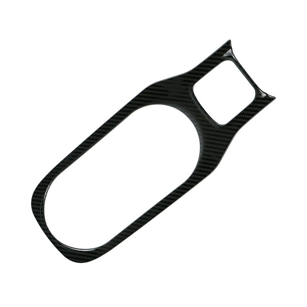Carbon Fiber Water Cup holder Frame Cover Trim for Toyota for Corolla 2014-2018
