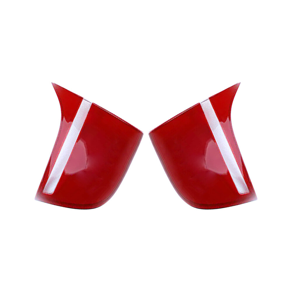2Pcs For 2008-2014 X6 X6M E71 Left+Right Inner Side Tail light Lens Cover Red