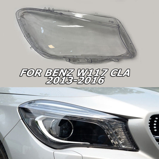 Front Headlight Lens Headlamp Shell Cover Fit for Benz W117 CLA 2013-2016 Right