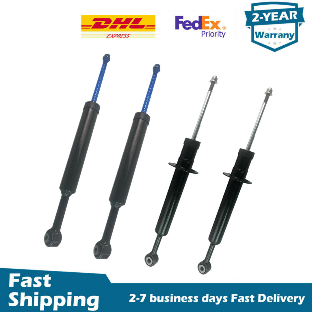 4x Front Rear Shock Absorber Struts Set Fit for Maserati Ghibli AWD RWD 2014-2019