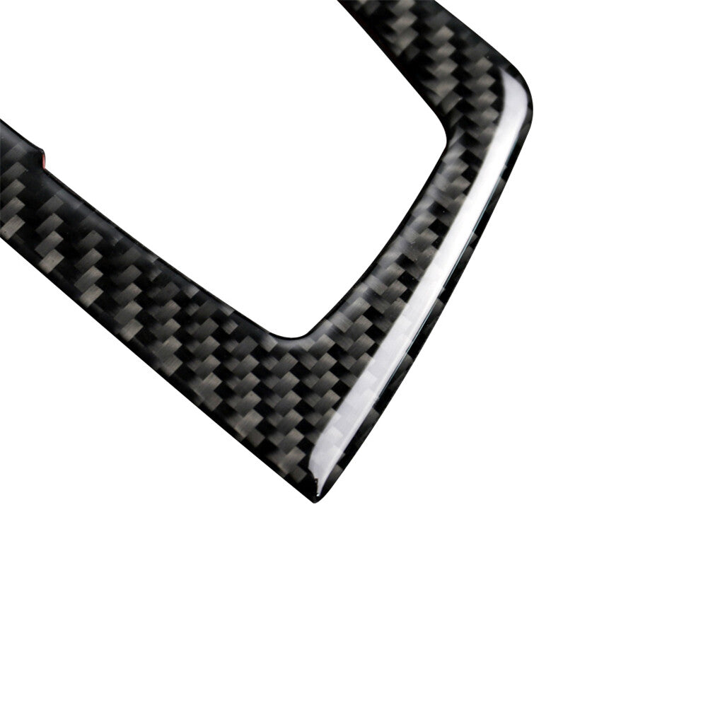Carbon Fiber Headlight Switch Panel Trim Cover for BMW 3 Series F30 2013-2019