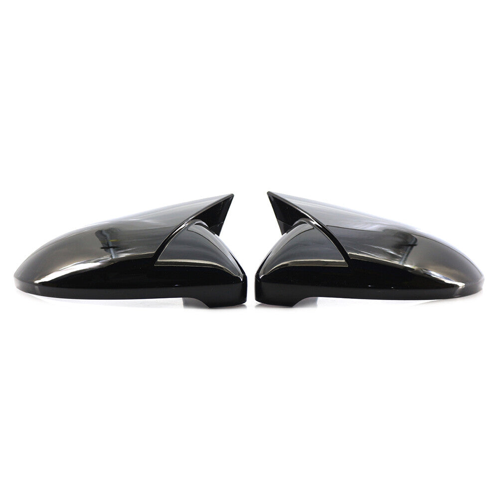 Glossy Black Rear Mirror Cover Caps for VW for Golf MK7 R R-Line 14-19 5G0857537