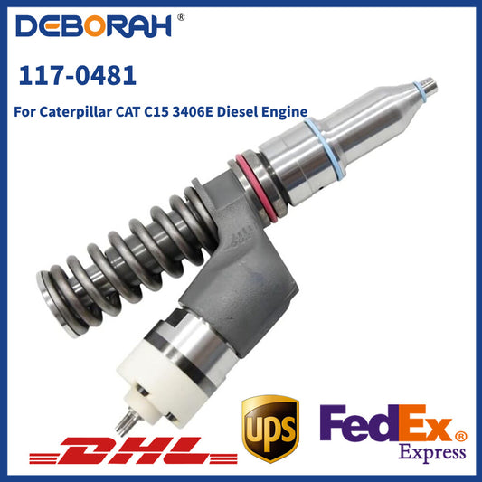 New Diesel Fuel Injector 117-0481 1170481 Caterpillar CAT 3406E Diesel Engine