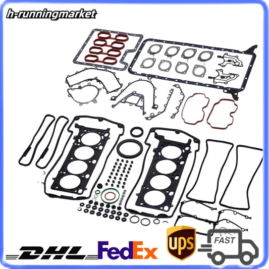 Rebuild Engine Seals Gaskets Kit for BMW X5 540i 740i E38 E39 E53 4.4L V8 M62B44
