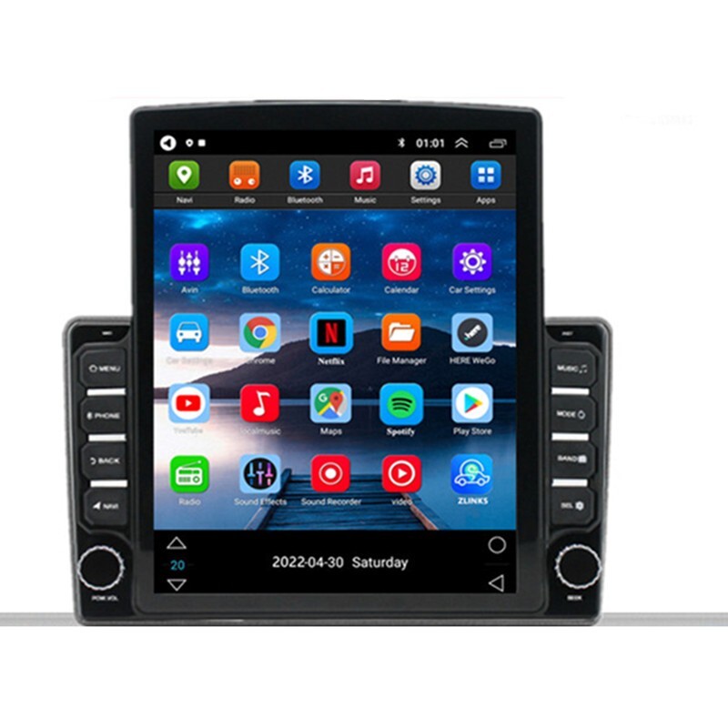 For CarPlay 9.7in Car Stereo Radio Touch Screen Fit for Hyundai I40 2010-2021