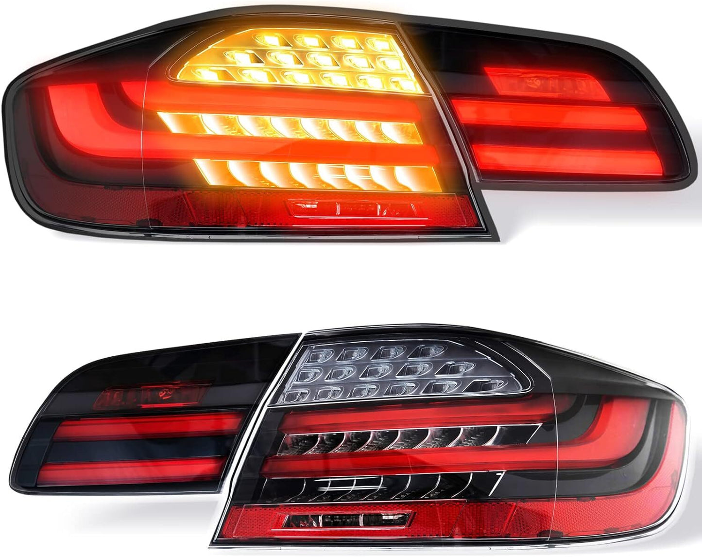 Tail Lights Rear Lamp LED Smoke Fit for 2008-2013 for BMW 3-Series M3 E92 Coupe LCI
