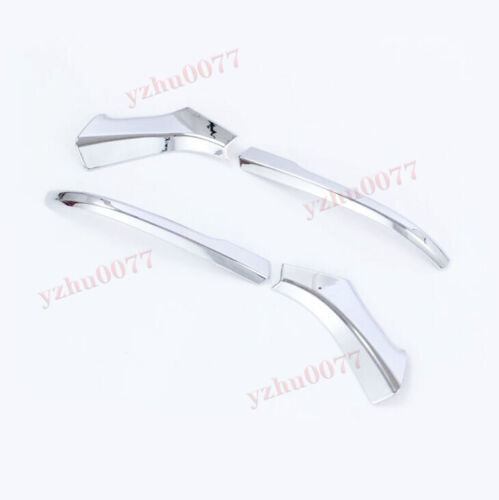 for Toyota 2021-2023 Venza Chrome Side Door Rearview Mirror Strips Cover Trim 4X