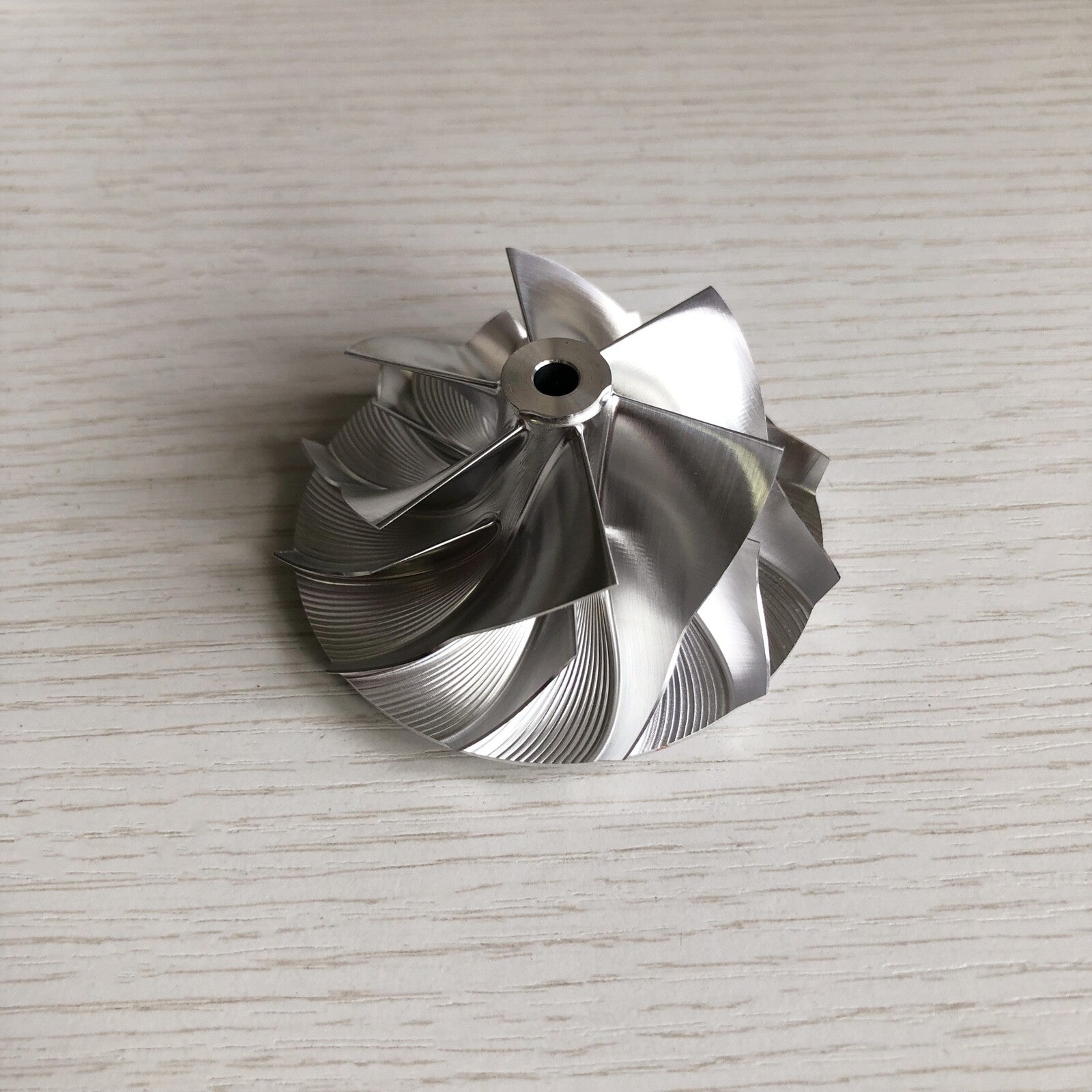GT15-25 reverse 52.52/68.30mm 6+6 blade performance billet compressor wheel