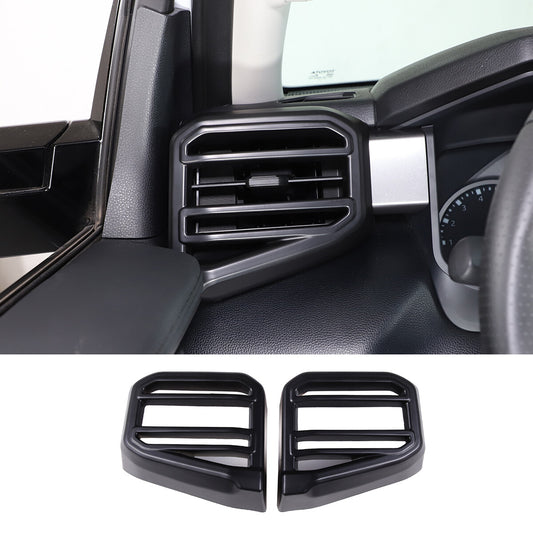 Matte black ABS window lift button cover decorative frame for Corvette C7 2014-2019