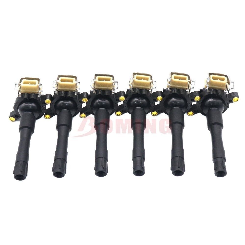 6PC Ignition Coil for BMW 323i 325i 525i 2.5L 328i 528i 2.8L 330i 3.0L 540i 4.4L