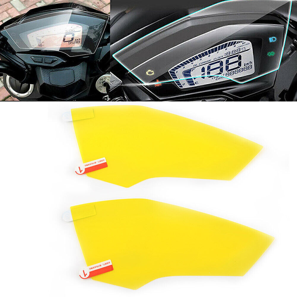 2xSpeedometer Protective Film Display Screen Protector Clear Fit for Yamaha FORCE155