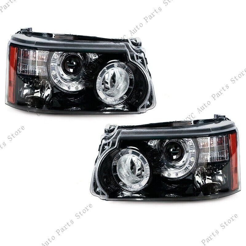 Pair Headlights Assembly for Land Rover for Range Rover Sport L320 2010-2013