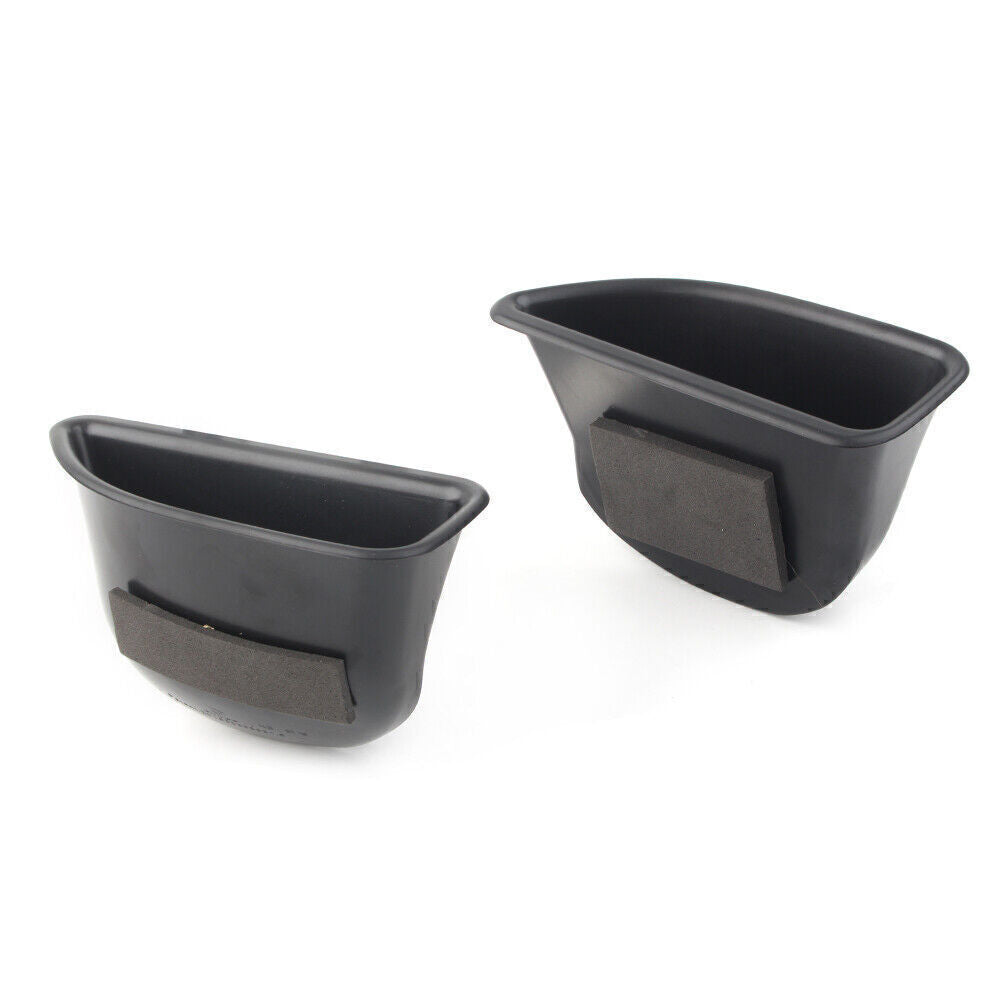 Front Door Handle Armrest Storage Box Tray Bin Kit for Renault Captur 2014-2018