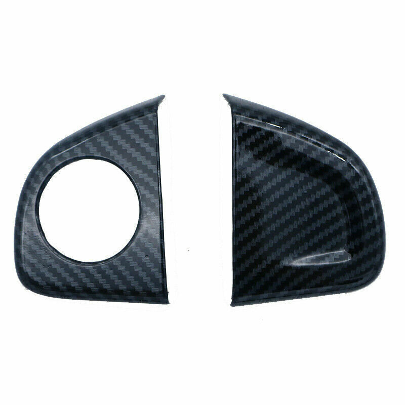 Front Steering Wheel Frame Cover Trim for Honda CRV CR-V 2012-2016 Carbon Fiber