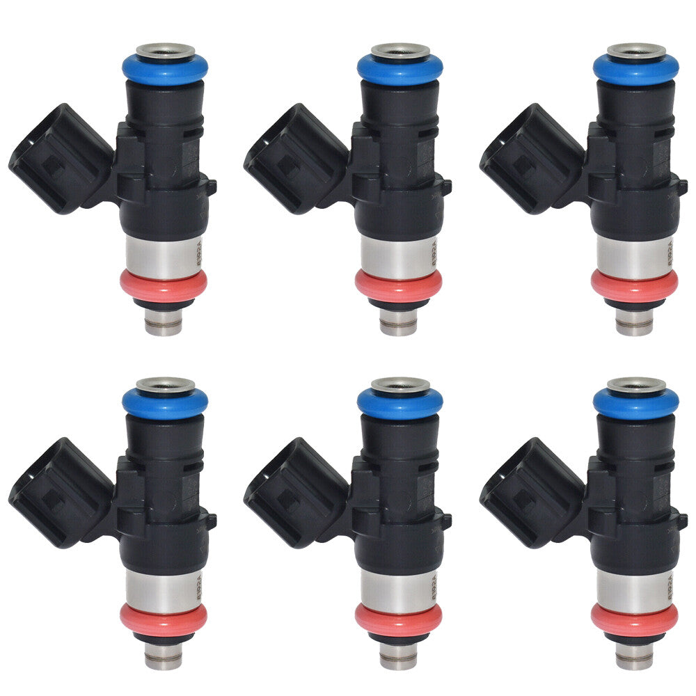 6Pcs Fuel Injectors OE 0280158189 For 2011-2017 for Dodge Grand Caravan 3.6L V6