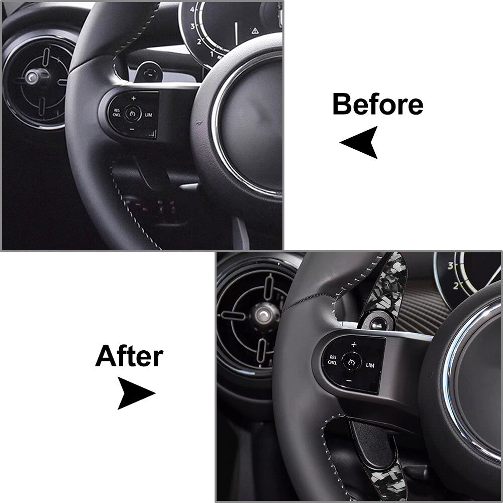 Steering Wheel Shift Paddle Extension for BMW for Mini Cooper F54 F55 F57 F60