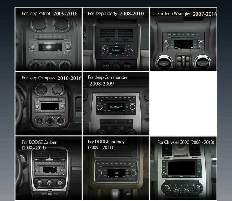 10 Android Car Radio Stereo 32GB Carplay for Dodge for Jeep for Wrangler for Chrysler