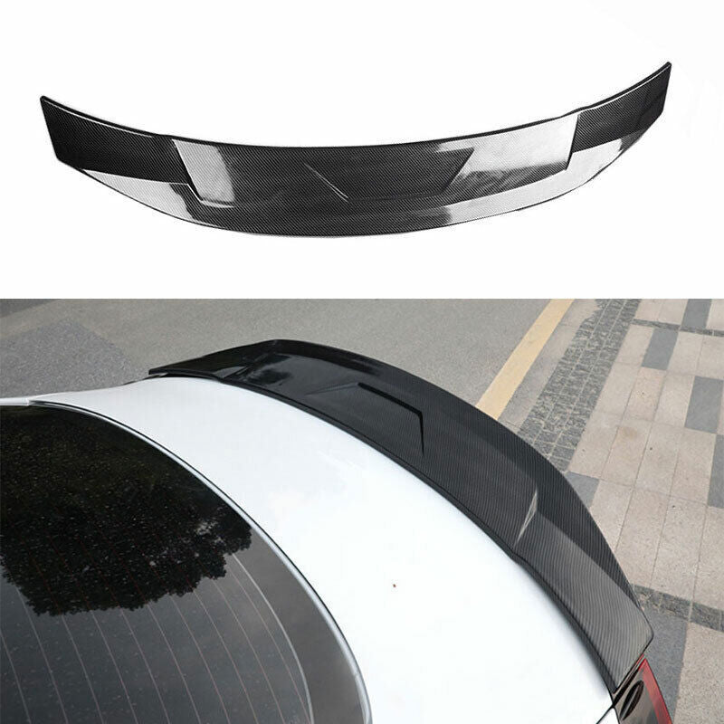 for Hyundai Sonata 2020-23 Carbon Fiber ABS Rear Tail Trunk Spoiler Wing Lip Car