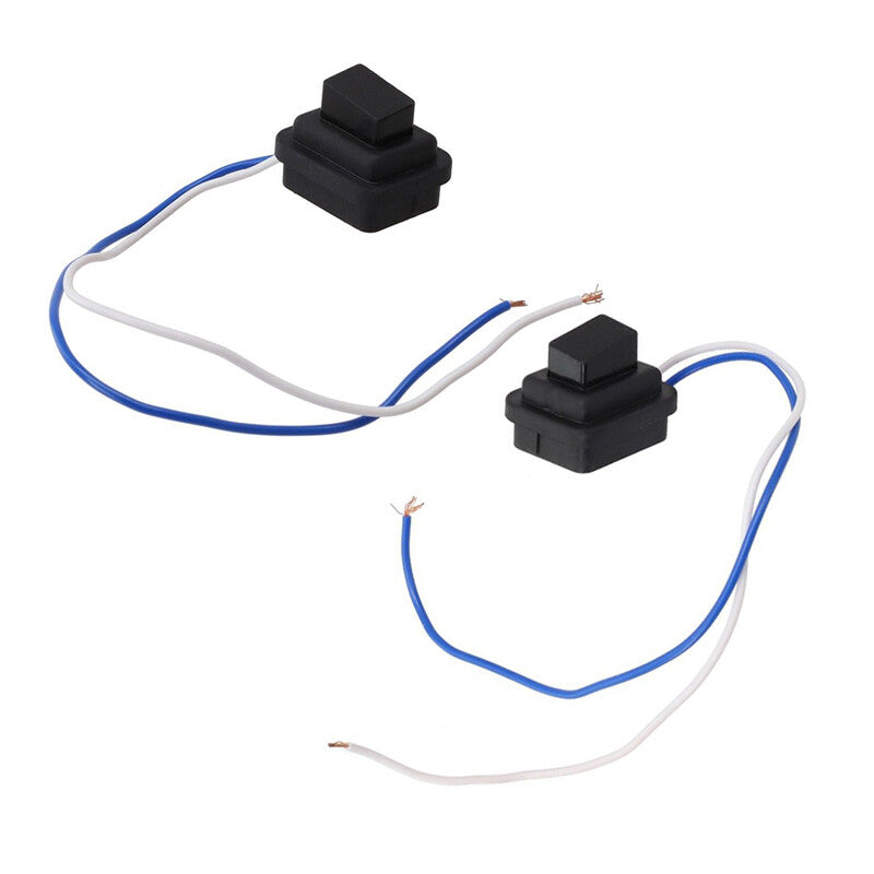 1pair Front Outer Door Handle Button Switch Set fit for Hyundai IONIQ 2016-2020