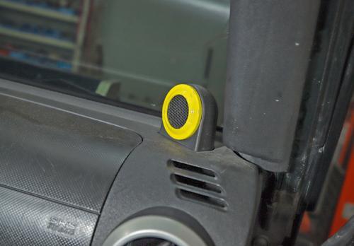 for Jeep for Wrangler JK 2014-2017 Bright Yellow Car A Pillar Horn Frame Cover Trim