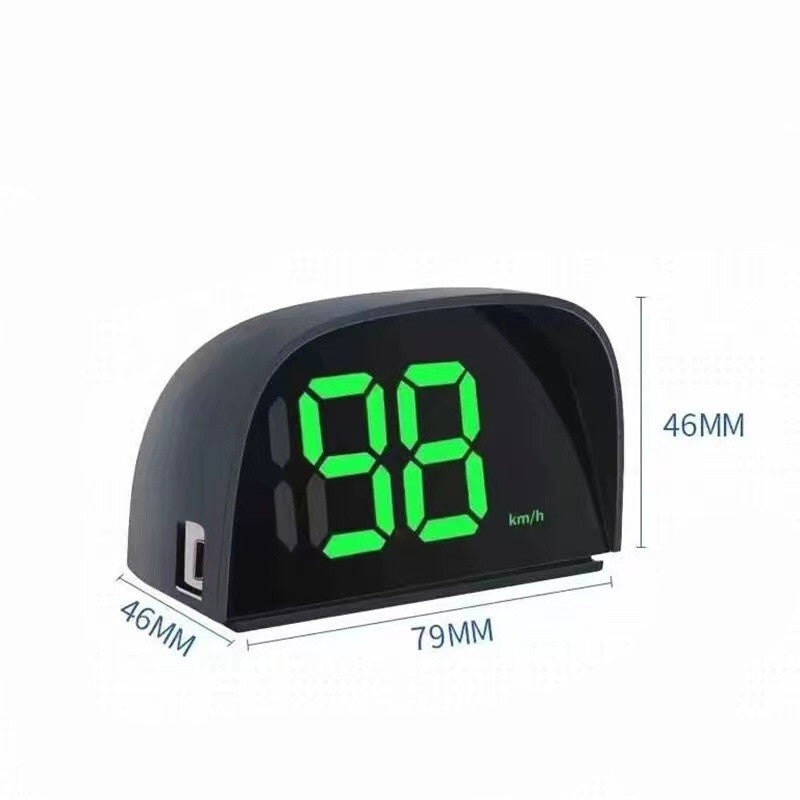 Universal Car HUD Head Up Display Speedometer Big Font Digital Speed Meter Gauge