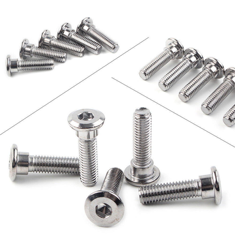 M8x30mm Steel Bolts Ti Hex Socket Disc Brake Rotor Screws Fasteners for Kawasaki