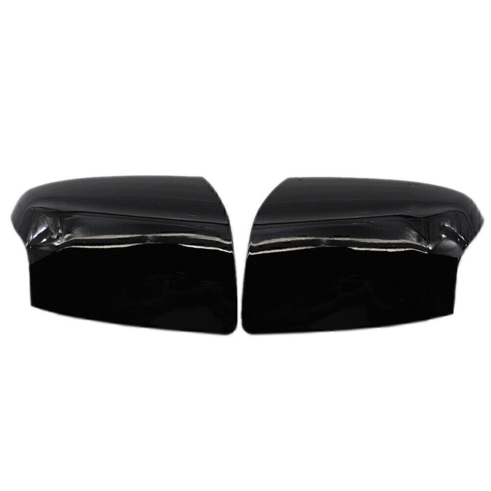Spiegelkappen Au?enspiegelkappe Auto Gl?nzend schwarz f¨¹r for Ford Focus 2005-2008