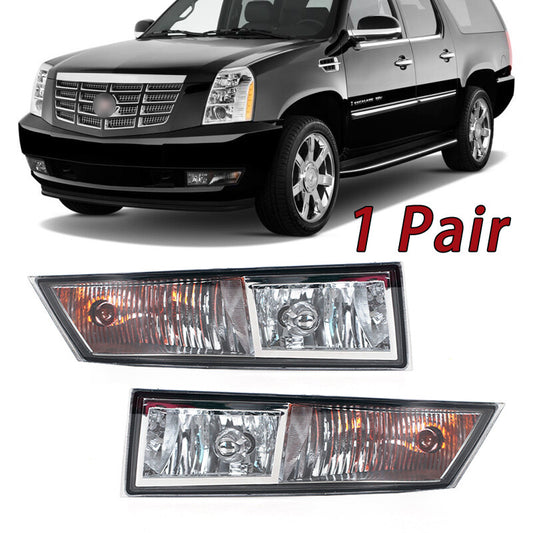 One pair of fog lights for Cadillac for Escalade ESV 2007-2014 front bumper fog lights.