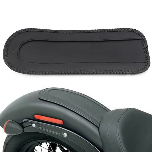 Rear PU Leather Fender Bib for Solo for Seat for Harley Davidson FX/FXR Softail 1984-06