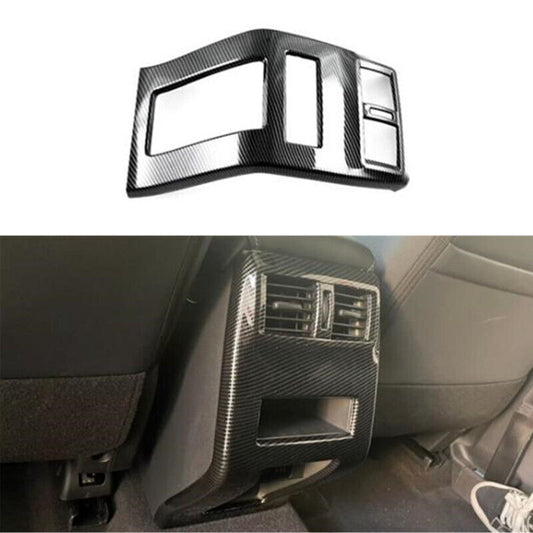 Carbon Fiber Rear Air Outlet Vent Cover Trim for Mitsubishi Outlander 2022 2023