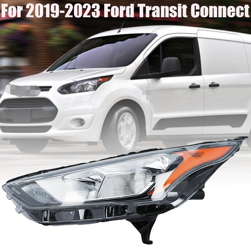 Left Driver Side Headlight Assembly For 2019-2023 for Ford Transit Connect