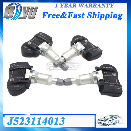4PCS TPMS Tire Pressure Sensor for Chery E3 E Tiggo 3 3X 5 for Geely Emgrand 433Mhz