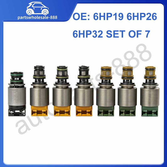 7x 6HP19 6HP26 6HP32 TRANSMISSION SOLENOID KIT for BMW X3 X5 for AUDI A6 for A8 Q7